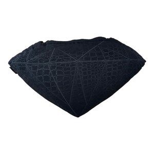 DIAMOND SUPPLY CO. Brilliant Pillow - Black Croc - Limited Edition Skate Pillow